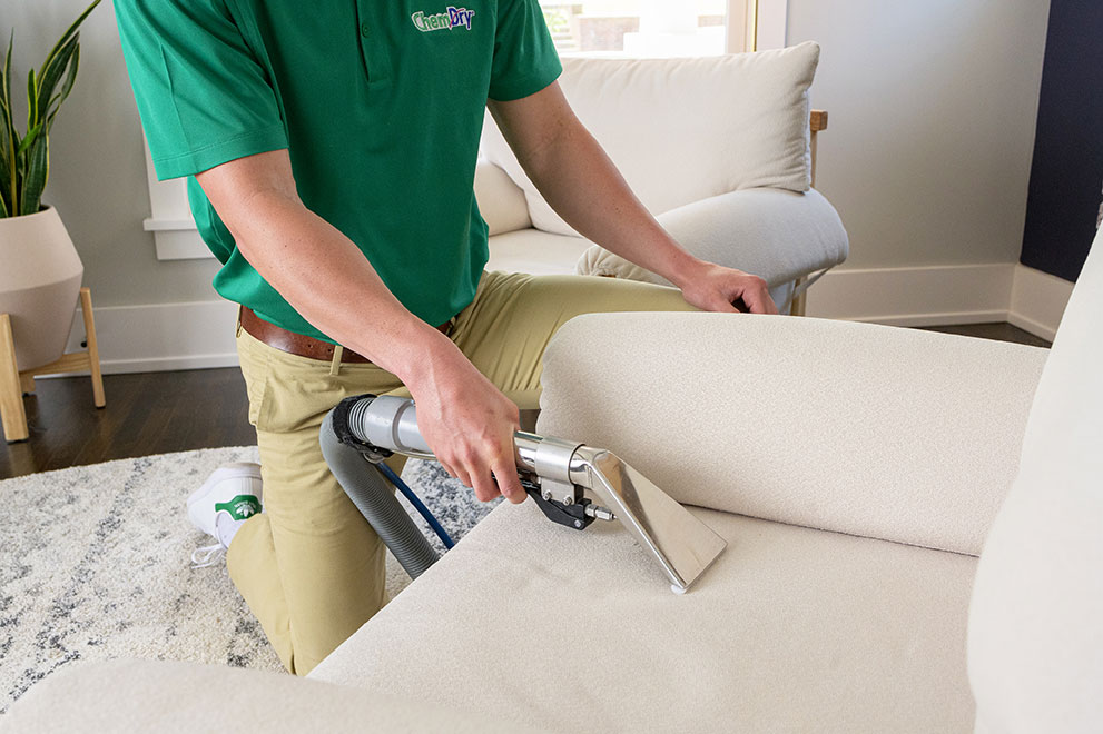 How to Clean a Couch - Fabric Couch Upholstery Cleaning